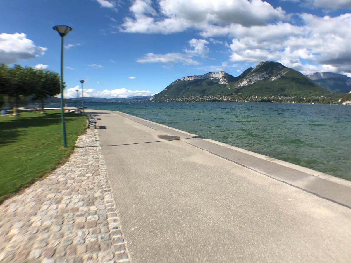 Entre Lac Et Montagne, Proche Centre De St Jorioz, Spacieux Et Confortable Appartement Avec Grande Terrasse Saint-Jorioz Bagian luar foto