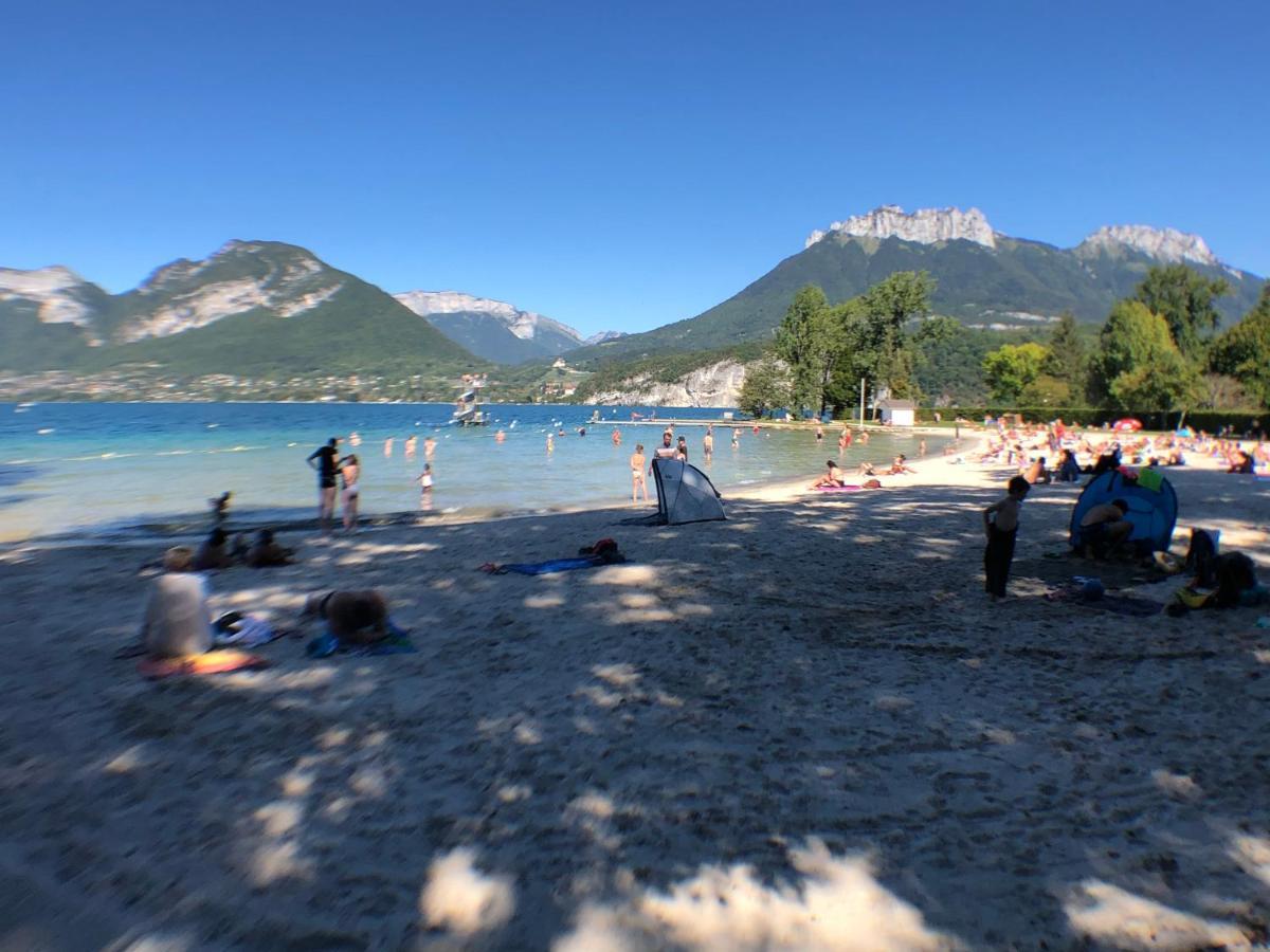 Entre Lac Et Montagne, Proche Centre De St Jorioz, Spacieux Et Confortable Appartement Avec Grande Terrasse Saint-Jorioz Bagian luar foto