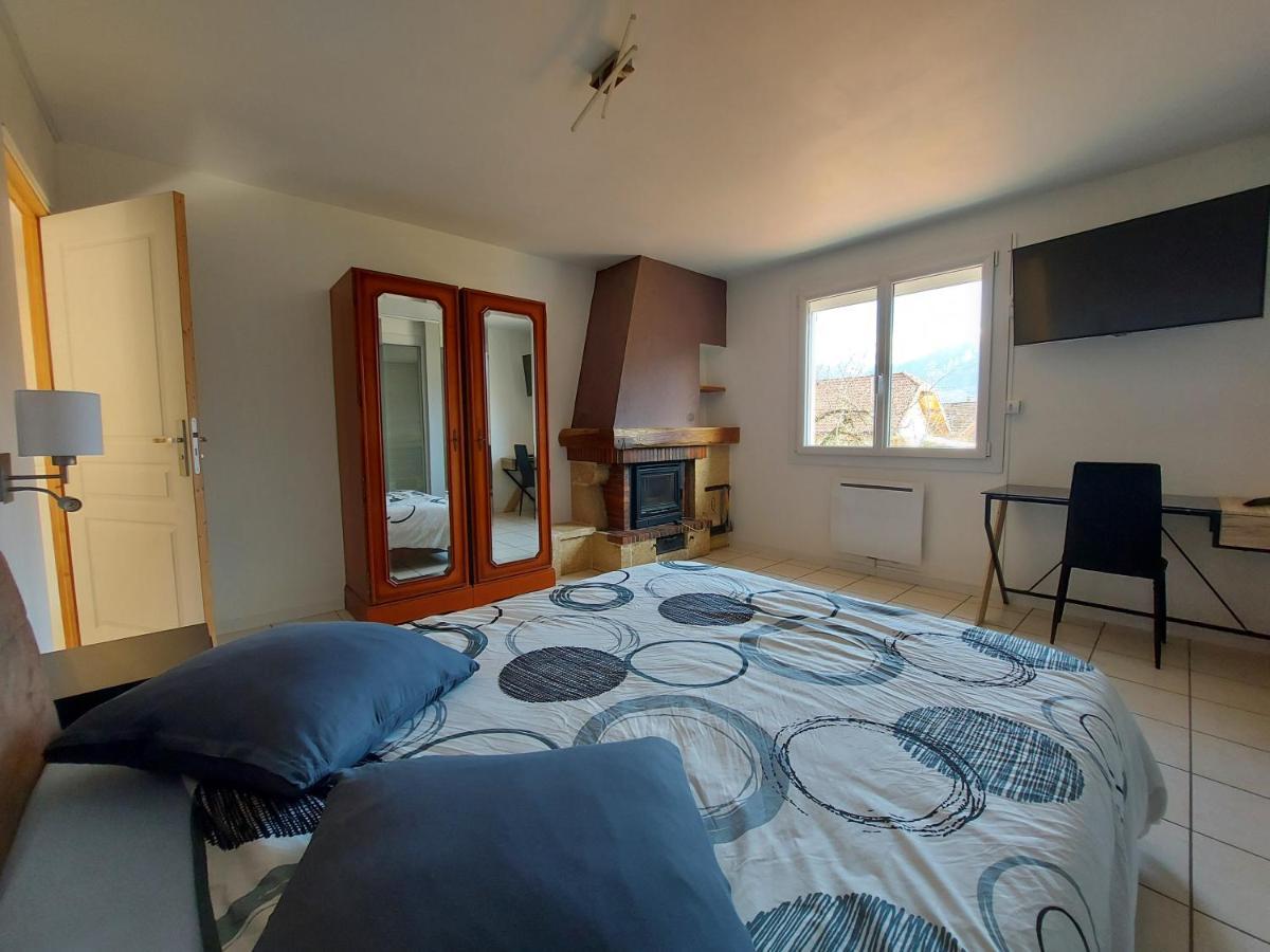 Entre Lac Et Montagne, Proche Centre De St Jorioz, Spacieux Et Confortable Appartement Avec Grande Terrasse Saint-Jorioz Bagian luar foto